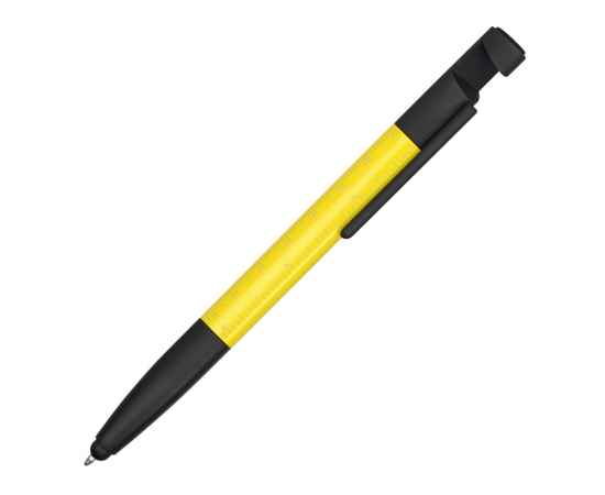 71530.04 Ручка-стилус металлическая шариковая Multy, Цвет: желтый