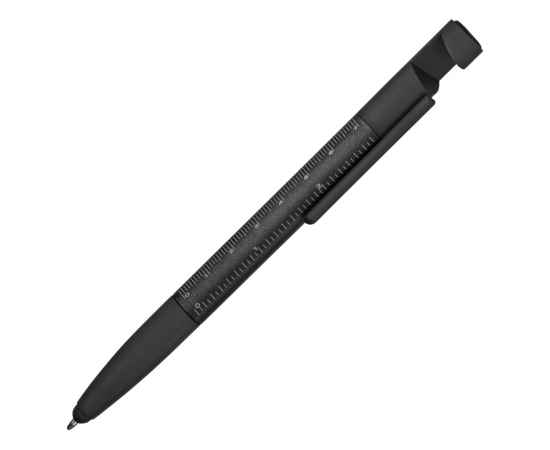 71530.07 Ручка-стилус металлическая шариковая Multy, Цвет: черный
