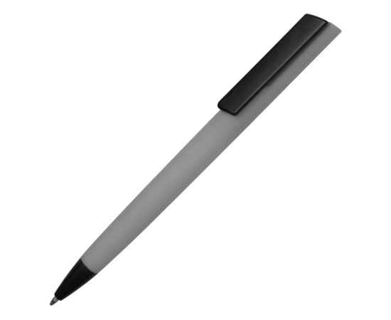 Ручка пластиковая soft-touch шариковая Taper, 16540.12, Цвет: черный,серый