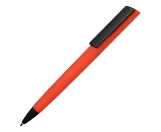 Ручка пластиковая soft-touch шариковая Taper, 16540.01, Цвет: черный,красный