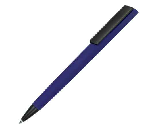 Ручка пластиковая soft-touch шариковая Taper, 16540.22, Цвет: черный,темно-синий