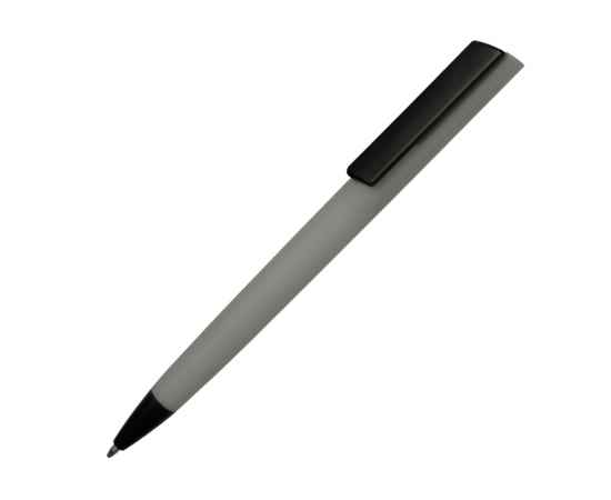Ручка пластиковая soft-touch шариковая Taper, 16540.17, Цвет: серый,черный