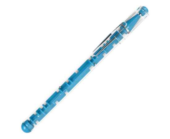 Ручка шариковая Лабиринт, 309522, Цвет: голубой