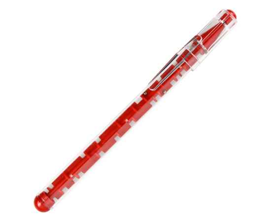 Ручка шариковая Лабиринт, 309511, Цвет: красный