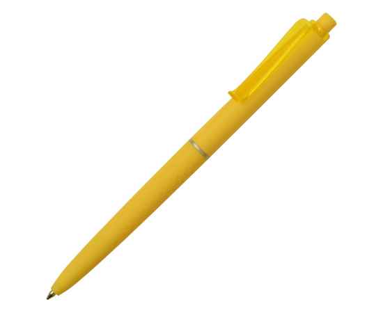 Ручка пластиковая soft-touch шариковая Plane, 13185.04, Цвет: желтый