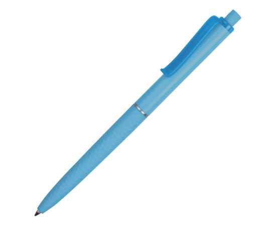 Ручка пластиковая soft-touch шариковая Plane, 13185.10, Цвет: голубой