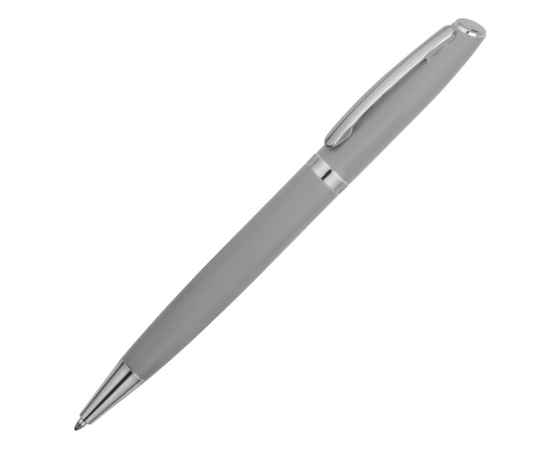 Ручка металлическая soft-touch шариковая Flow, 18561.17, Цвет: светло-серый