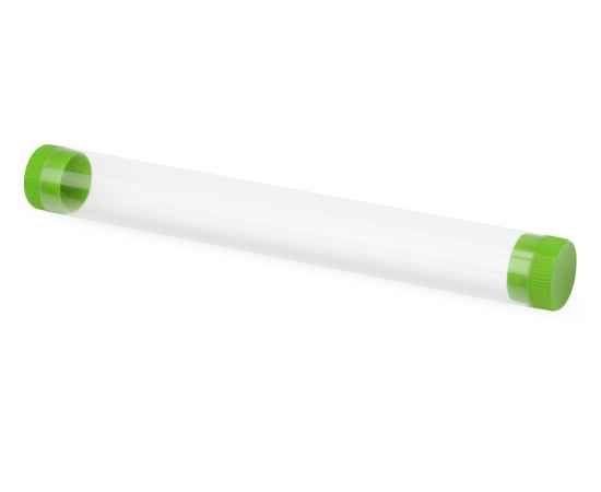 Футляр-туба пластиковый для ручки Tube 2.0, 84560.19, Цвет: зеленое яблоко,прозрачный
