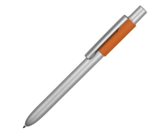 Ручка металлическая шариковая Bobble, 11563.13, Цвет: серый,оранжевый