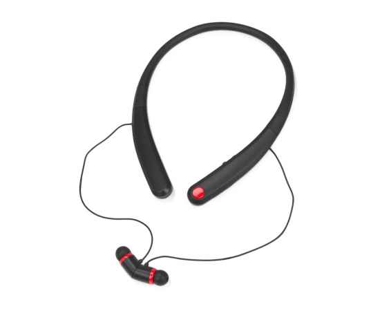 12111701 Беспроводные наушники с микрофоном Soundway, Цвет: черный,красный