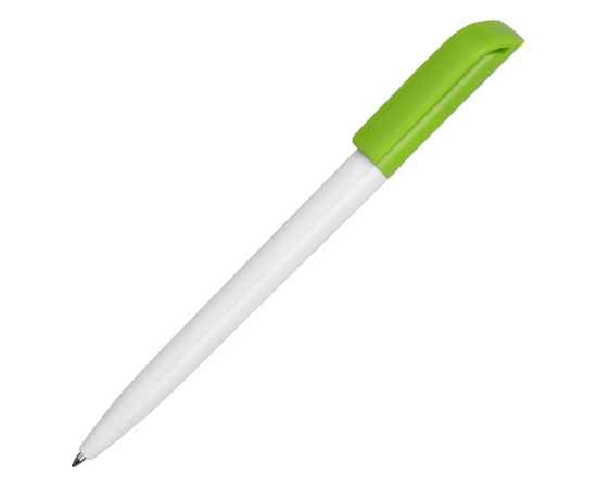 Ручка пластиковая шариковая Миллениум Color CLP, 13104.19, Цвет: зеленое яблоко,белый