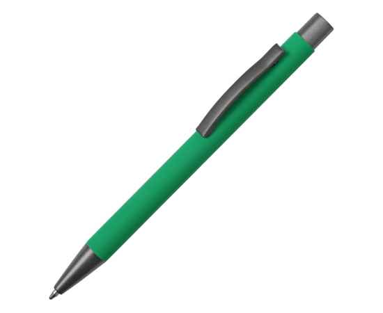 Ручка металлическая soft-touch шариковая Tender, 18341.03, Цвет: зеленый,серый