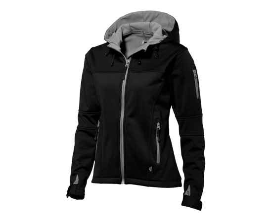 Куртка софтшел Match женская, XL, 3330799XL, Цвет: черный,серый, Размер: XL