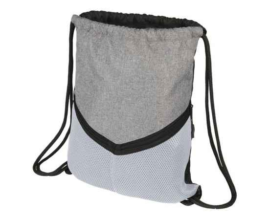 Спортивный рюкзак-мешок, 12038503, Цвет: серый,белый