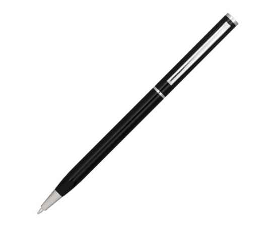 Ручка металлическая шариковая Slim, 10720100, Цвет: черный