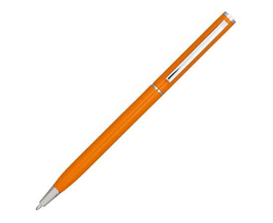 Ручка металлическая шариковая Slim, 10720106, Цвет: оранжевый