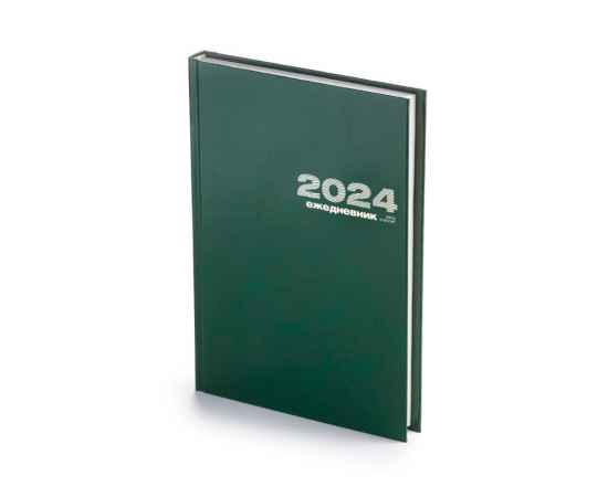 Ежедневник А5 датированный Бумвинил на 2025 год, 3-121.02, Цвет: зеленый
