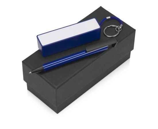 700338.02 Подарочный набор Kepler с ручкой-подставкой и зарядным устройством, Цвет: синий,белый