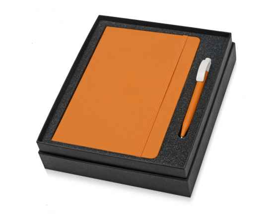 Подарочный набор Uma Vision с ручкой и блокнотом А5, 700325.13, Цвет: оранжевый,оранжевый