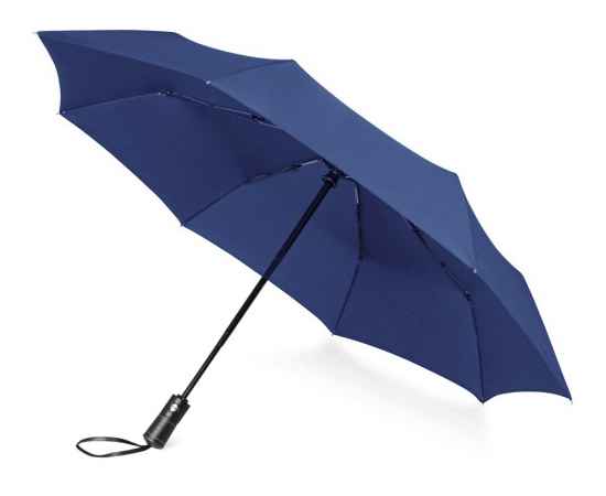 Зонт складной Ontario, 979072, Цвет: темно-синий