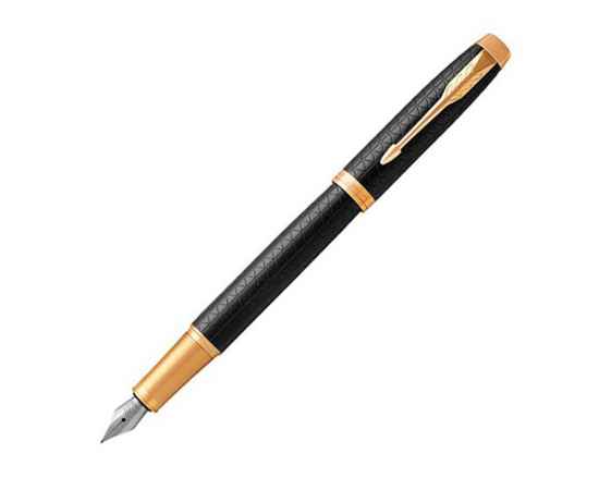 Ручка перьевая Parker IM Premium, F, 1931646, Цвет: черный,золотистый