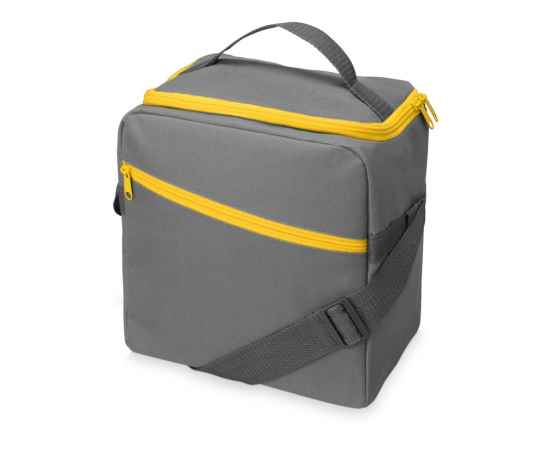 Изотермическая сумка-холодильник Classic, 938604, Цвет: серый,желтый