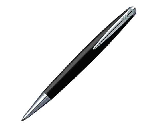 Ручка шариковая Majestic, 417560, Цвет: черный,серебристый