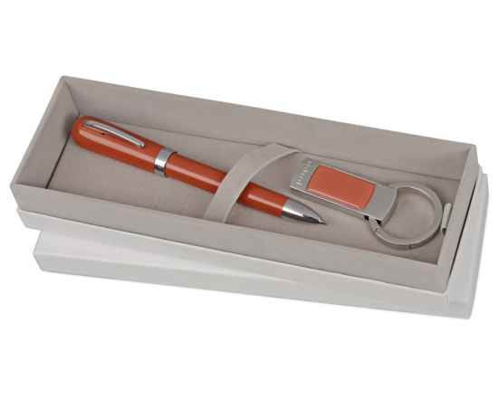 Подарочный набор: брелок с USB-флешкой на 4 Гб, ручка шариковая, 4Gb, 67181