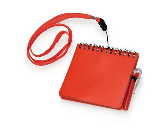 Блокнот А6 Журналист с ручкой, 789408, Цвет: красный,красный