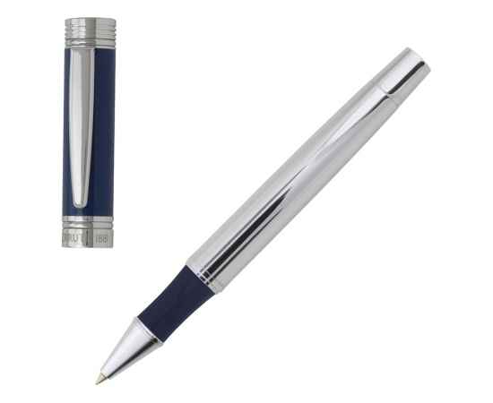 Ручка-роллер Zoom Classic Azur, 31320.02, Цвет: синий,серебристый
