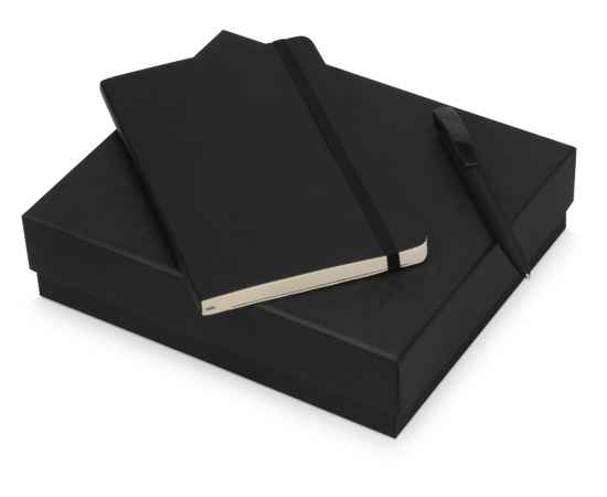 Подарочный набор Moleskine Amelie с блокнотом А5 Soft и ручкой, 700372.01, Цвет: черный