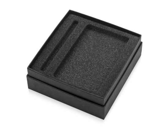 Коробка с ложементом Smooth M для ручки и блокнота А6, 700377, Цвет: черный