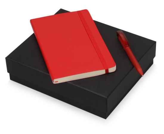 Подарочный набор Moleskine Amelie с блокнотом А5 Soft и ручкой, 700372.02, Цвет: красный,красный
