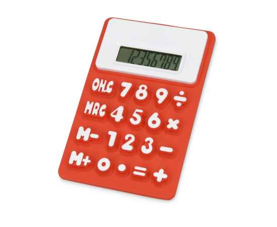 Калькулятор Splitz, 12345401, Цвет: красный,белый