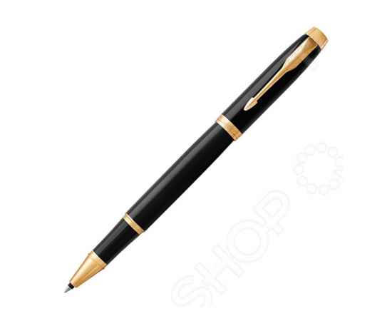 Ручка роллер Parker IM Core Black GT, 1931659, Цвет: черный,золотистый
