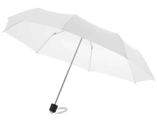 Зонт складной Ida, 10905203, Цвет: белый