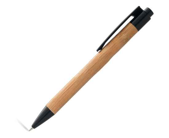 Ручка шариковая Borneo, 10632200, Цвет: черный,светло-коричневый