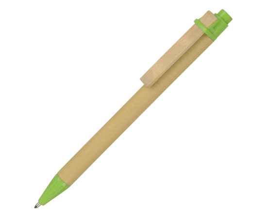 Ручка шариковая Salvador, черные чернила, 10612301, Цвет: зеленый,натуральный, Размер: черные чернила