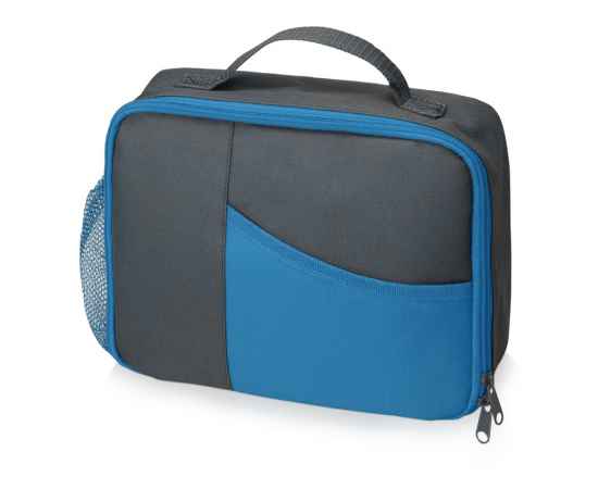 Изотермическая сумка-холодильник Breeze для ланч-бокса, 939542, Цвет: голубой,серый