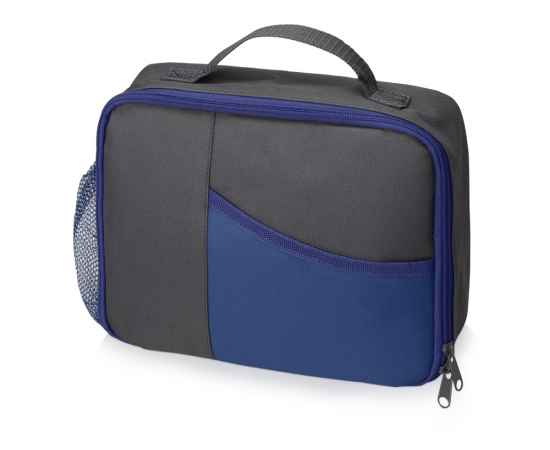 Изотермическая сумка-холодильник Breeze для ланч-бокса, 935962, Цвет: серый,синий