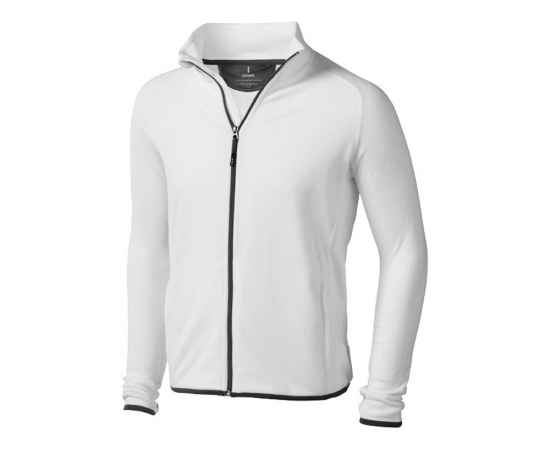 Куртка флисовая Brossard мужская, S, 3948201S, Цвет: белый, Размер: S