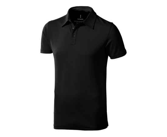 Рубашка поло Markham мужская, S, 3808495S, Цвет: черный,антрацит, Размер: S