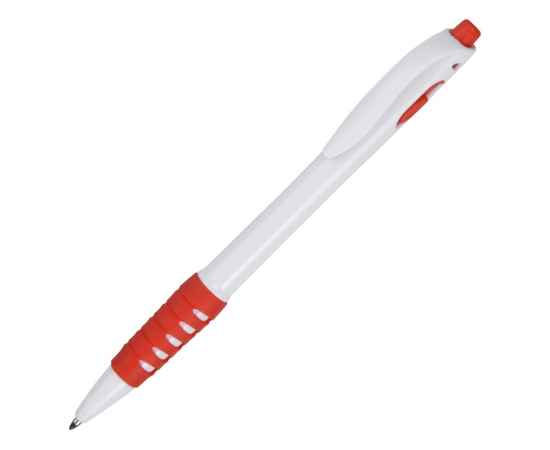 Ручка пластиковая шариковая Фиджи, 13180.01, Цвет: красный,белый