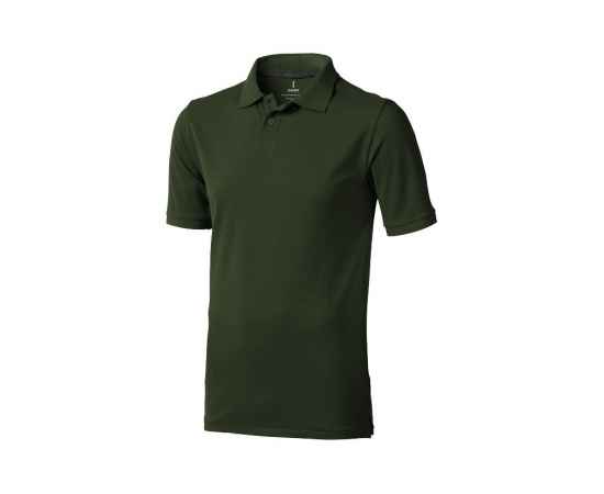 Рубашка поло Calgary мужская, 3XL, 38080703XL, Цвет: зеленый армейский, Размер: 3XL