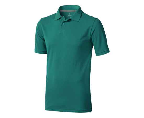 Рубашка поло Calgary мужская, S, 3808060S, Цвет: изумрудный, Размер: S