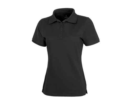 Рубашка поло Calgary женская, S, 3808199S, Цвет: черный, Размер: S