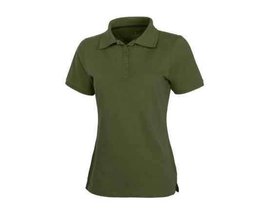 Рубашка поло Calgary женская, S, 3808170S, Цвет: зеленый армейский, Размер: S