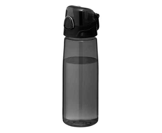 Бутылка спортивная Capri, 10031303, Цвет: черный прозрачный, Объем: 700