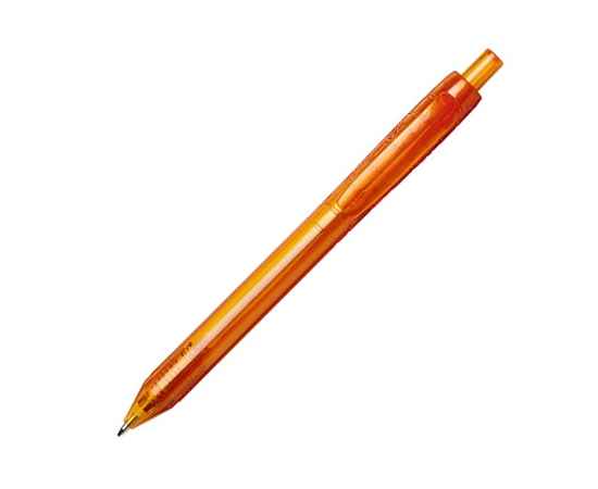 Ручка пластиковая шариковая Vancouver, 10657807, Цвет: оранжевый прозрачный