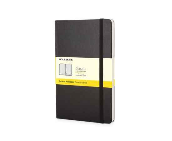 Записная книжка А6 (Pocket) Classic (в клетку), A6, 60511207, Цвет: черный, Размер: A6